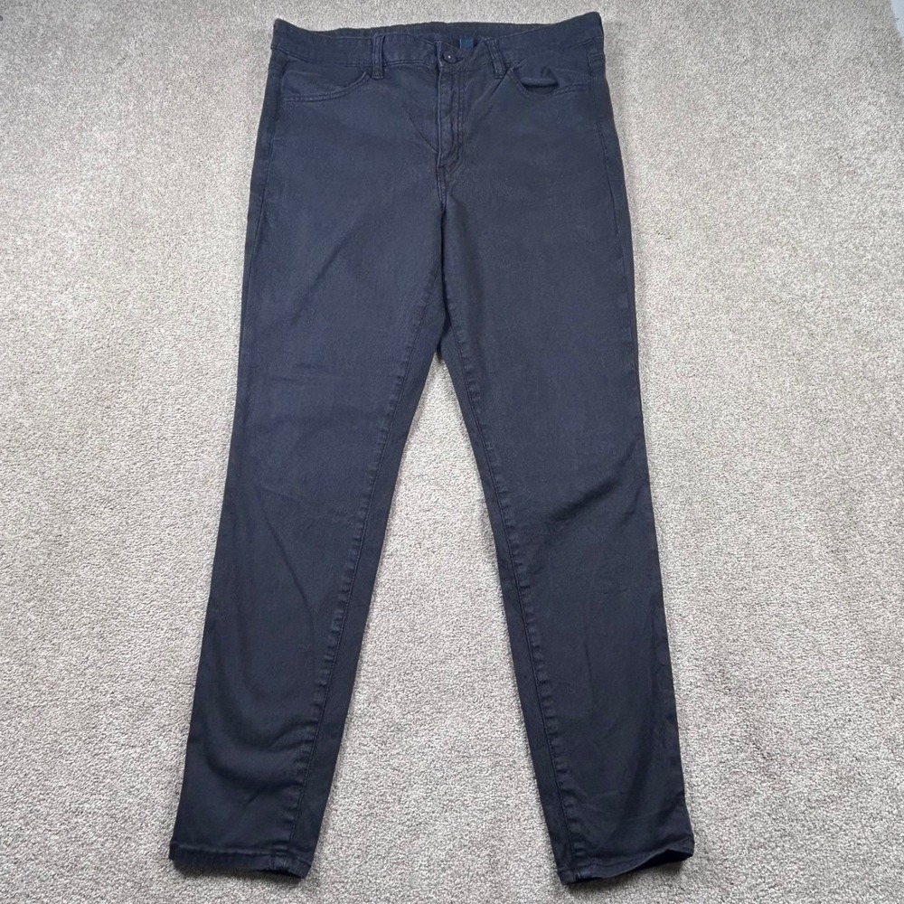 American Eagle Next Level Stretch Black Pants Womens 14 Regular Real Good Slim